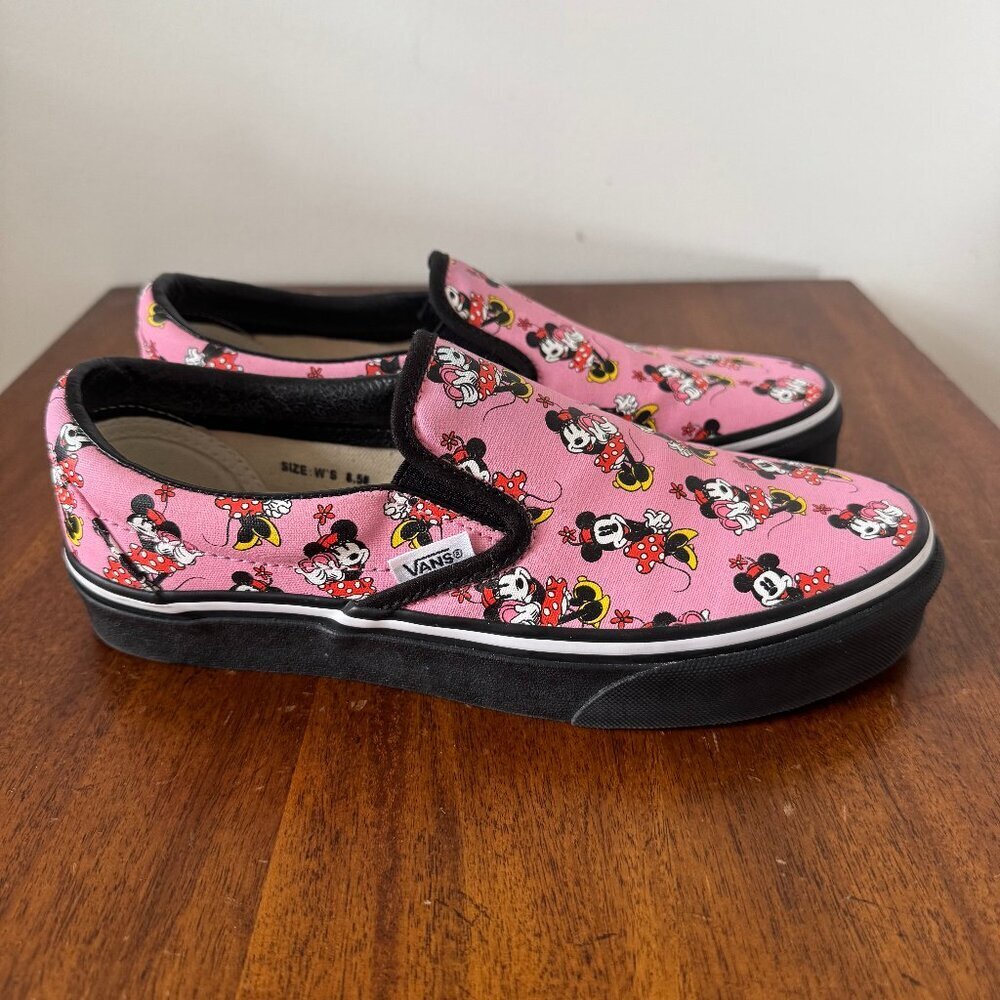 Vans Minnie Mouse Custom Shoes